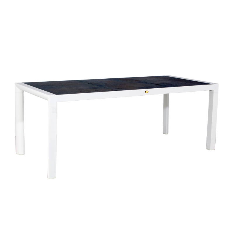 Oosterik Home Dining tafel Seabrook Sky White D 194 x B 90 x H 74 cm Oosterik Home - Oosterik home
