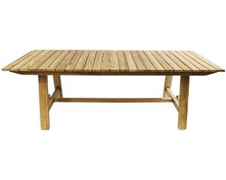 Van der Leeden Teak Tuintafel Thijs 240X90x78 cm tuinmeubel -