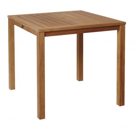 Eurofleur Aanbieding Borek Trento tafel 80 x 80 cm teak Eurofleur Aanbieding - Eurofleur aanbieding
