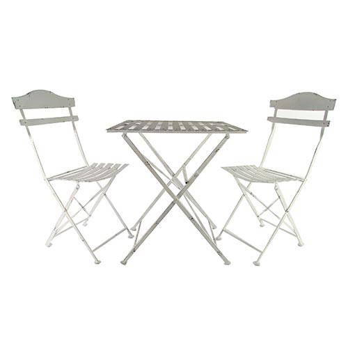 Buitengewoon de Boet Bistroset Jody wit Buitengewoon Boet - Buitengewoon de boet - Bruin