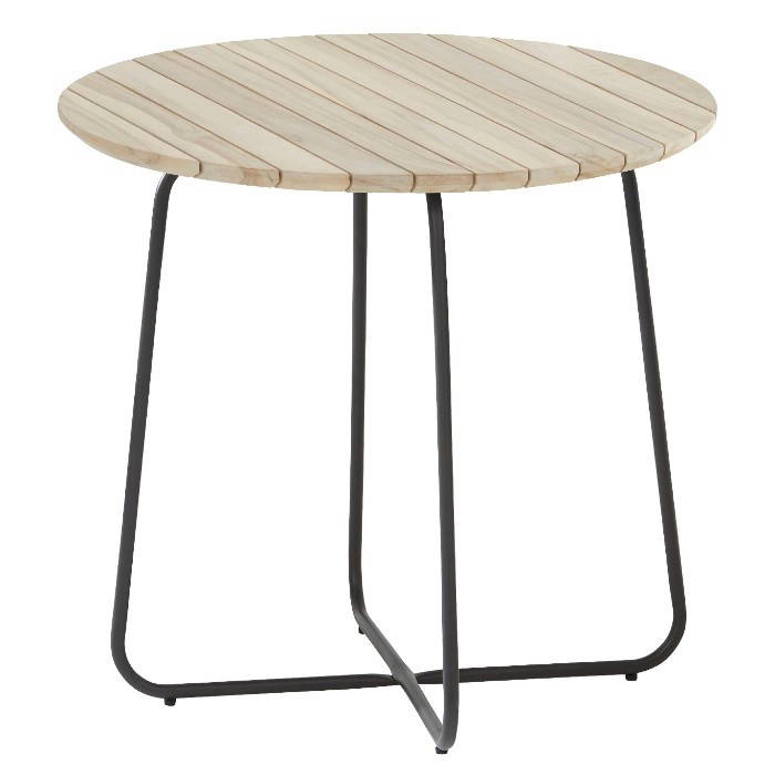 4SO Axel Bistro Dining Tafel Teak dia. 73 cm 4SO - 4so