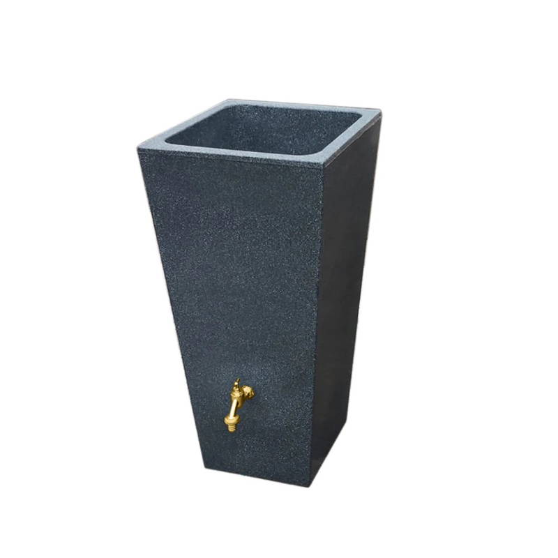 PRESTIGE Regenton manhattan 200L incl. messing kraantje Prestige - Prestige - Grijs