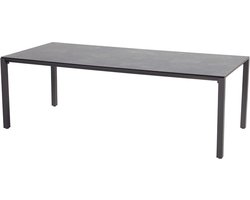 Hartman Victorio alu table tafel 220x100 Donker - - Grijs