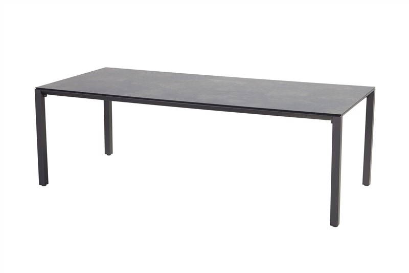 Hartman Victorio alu table tafel 220x100 Donker Hartman - Hartman - Grijs