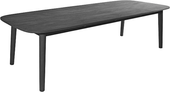 Lennon tafel 280x110x76 cm teak charcoal finish Max&Luuk - Max luuk