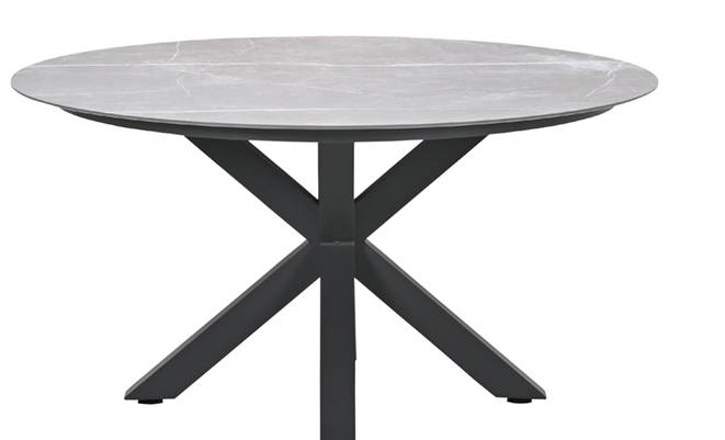 Garden Impressions Lowland tafel dia. 150 cm Centostone sicilian grey Garden Impressions - Garden impressions - Grijs