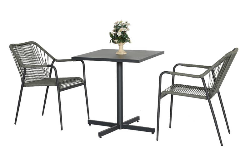 Oosterik Home Bistroset Savona Verzi Grey Oosterik Home - Oosterik home - Grijs