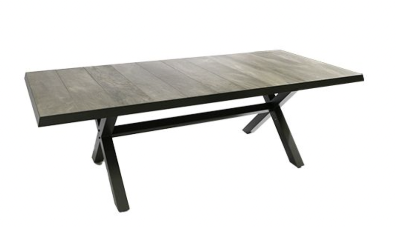 Own Malatya Tuintafel 220x100 cm Grey tuinmeubel OWN - Own - Grijs