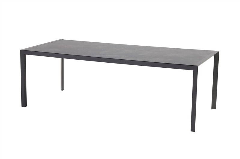 Hartman California Tafel HPL 225x100 cm slate s Hartman - Hartman - Zwart