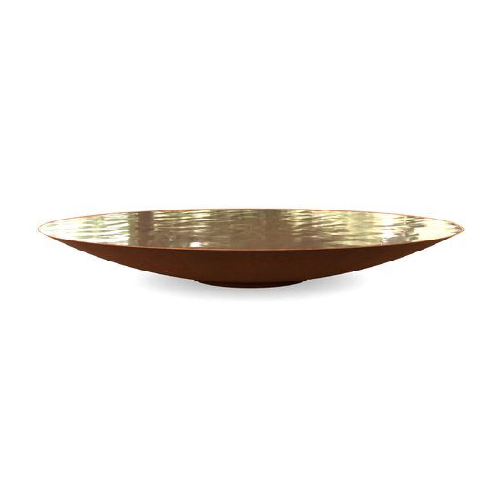 Geroba Waterschaal Aquadi L150 x H20,1 cm materiaaldikte 3 mm - - Bruin