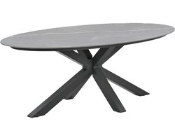 Garden Impressions Scotland Tuintafel Sicilian Grey 230x115 cm - - Grijs