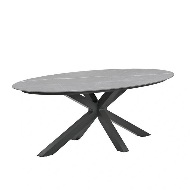 Garden Impressions Scotland Tuintafel Sicilian Grey 230x115 cm Garden Impressions - Garden impressions - Grijs