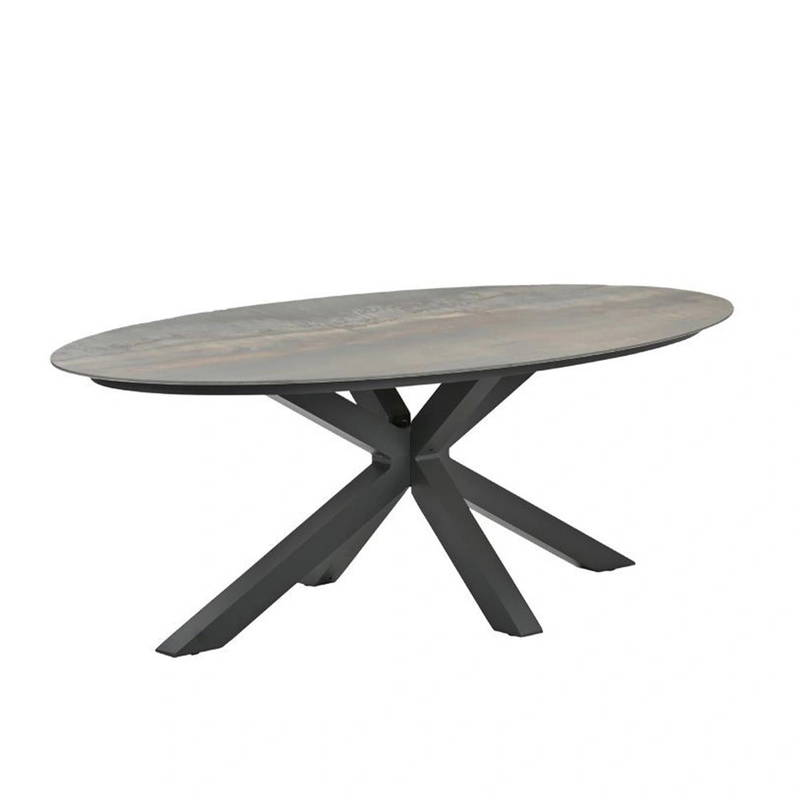 Garden Impressions Scotland Tuintafel Rome Bronze 230x115 cm Garden Impressions - Garden impressions