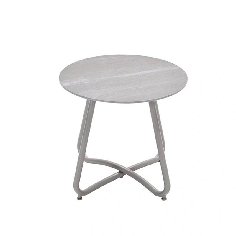 Garden Impressions Vento Bijzettafel Taupe dia. 45xH41 cm Garden Impressions - Garden impressions