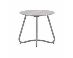 Garden Impressions Vento Bijzettafel Taupe dia. 45xH41 cm -