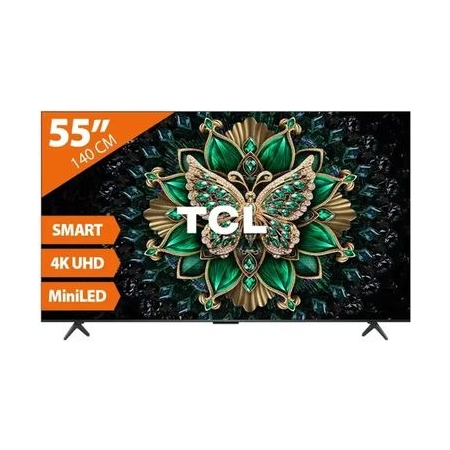 TCL TCL 55MQLED75K TV - Zwart