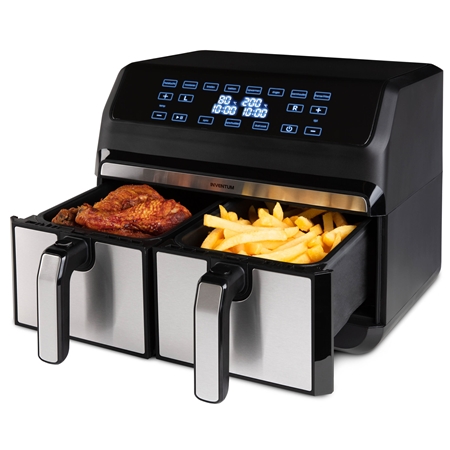 Inventum Inventum Hetelucht friteuse GF800HLD - Zwart