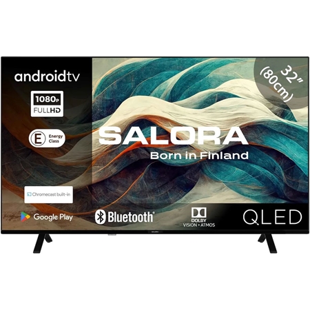 Salora Salora 32QLED320 Full HD Smart TV - Zwart