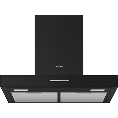 SMEG SMEG KBT600MB Universeel Esthetisch Wandkap - 60 cm - Mat - Zwart