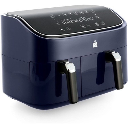 Bk BK Connect XXXL Dubbele AirFryer - Heteluchtfriteuse - Zwart