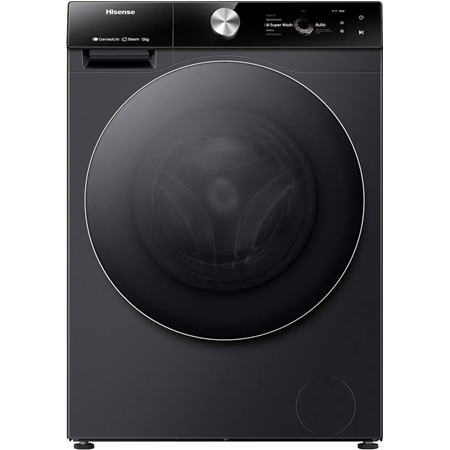 Hisense Hisense WF7S1247BB Wasmachine - Zwart
