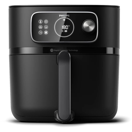 Philips Philips HD9876/90 Combi XXL Connected Airfryer - Heteluchtfriteuse - Zwart