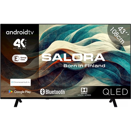 Salora Salora 43QLED320 TV - Zwart