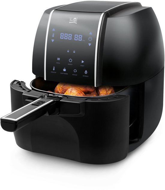 Fritel 6902 SnackTastic XXL Airfryer - Heteluchtfrituese - Zwart