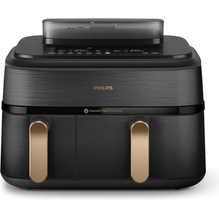 Philips Philips NA552/00 Airfryer - Heteluchtfriteuse met 2 Manden - Grijs