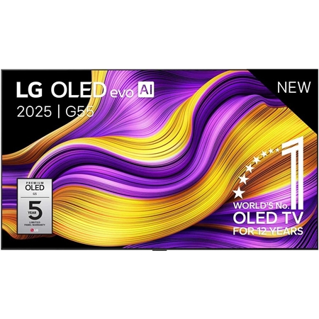 LG LG OLED83G55LW EVO 4K TV (2025) - Silver