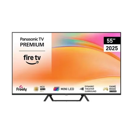 Panasonic Panasonic TV-55W95BEG 4K Mini LED TV (2025) - Zwart