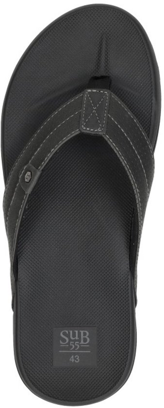 Sub55 - Teenslippers - Zwart