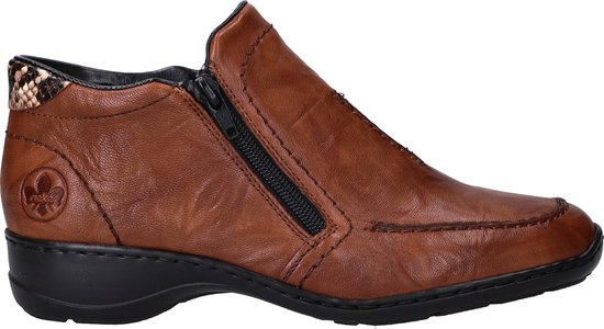 Rieker - Enkellaarsjes Plat