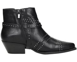 Sub55 - Enkellaarsjes Hak - Zwart