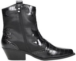 Sub55 - Enkellaarsjes Hak - Zwart