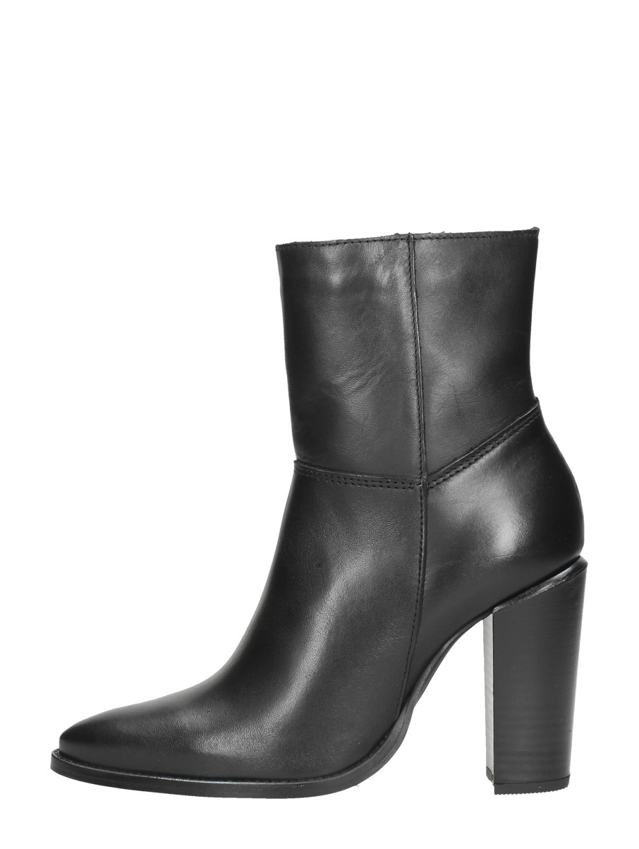 Sub55 Sub55 - Enkellaarsjes Hak - Zwart