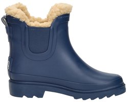KEQ - Chelsea Rainboots Fur - Blauw