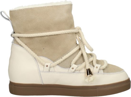 Sub55 - Enkellaarsjes Plat - Beige