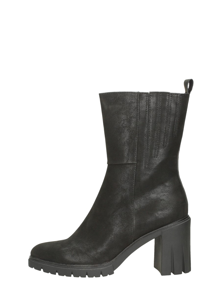 Marco Tozzi Marco Tozzi - Enkellaarsjes Hak - Zwart