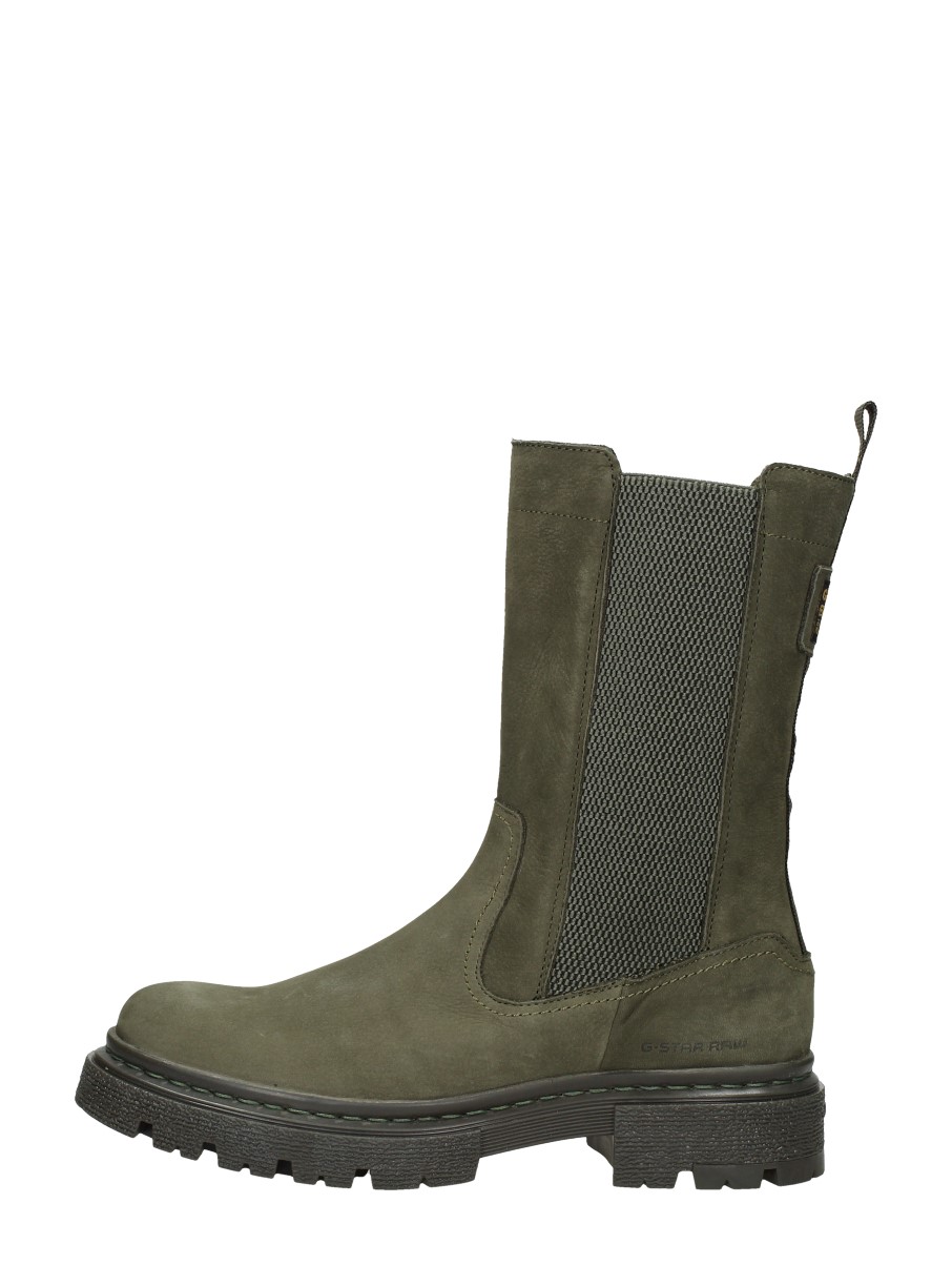 G-Star G-star - Kafey High Chs Nub W - Groen