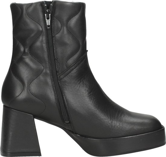 Red Rag - Enkellaarsjes Hak - Zwart