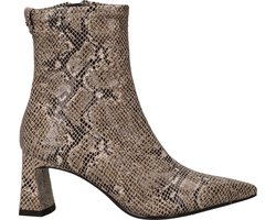 Tamaris - Enkellaarsjes Hak - Beige