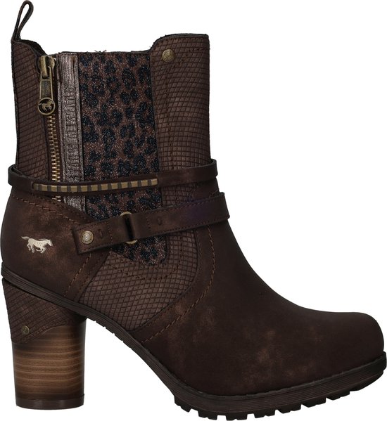 MUSTANG - Enkellaarsjes Hak