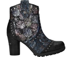 MUSTANG - Enkellaarsjes Hak - Zwart