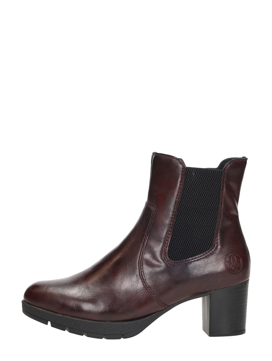 Rieker Rieker - Enkellaarsjes Hak