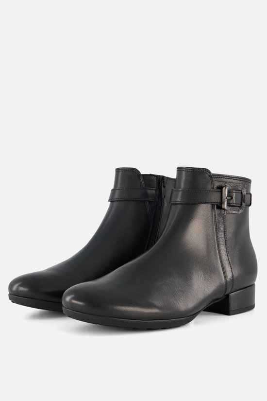 Gabor - Enkellaarsjes Hak - Zwart