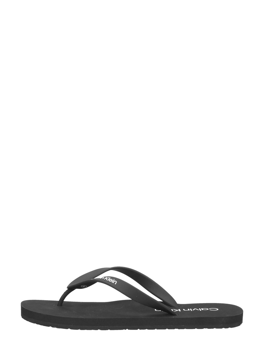 Calvin Klein Calvin Klein - Flip Flop Rubber - Zwart
