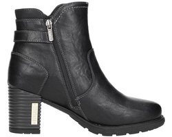 MUSTANG - Enkellaarsjes Hak - Zwart