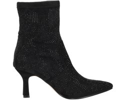 Sub55 - Enkellaarsjes Hak - Zwart