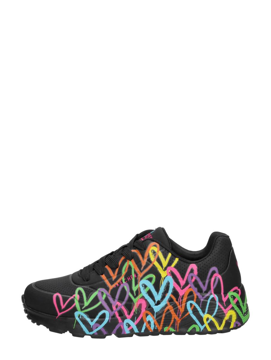 SKECHERS Skechers - Jgoldcrown: Uno Lite - Zwart